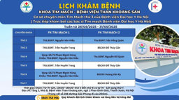 Hình ảnh chi tiết tin tức LỊCH KHÁM CHUYÊN GIA TIM MẠCH - PHÒNG KHÁM TIM MẠCH- BỆNH VIỆN THAN KHOÁNG SẢN Hình ảnh tin tức LỊCH KHÁM CHUYÊN GIA TIM MẠCH - PHÒNG KHÁM TIM MẠCH- BỆNH VIỆN THAN KHOÁNG SẢN